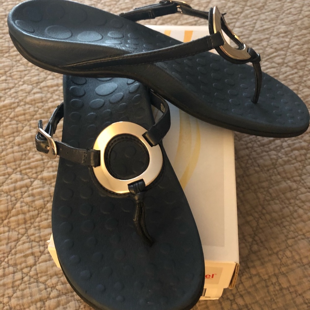 Navy blue sandal